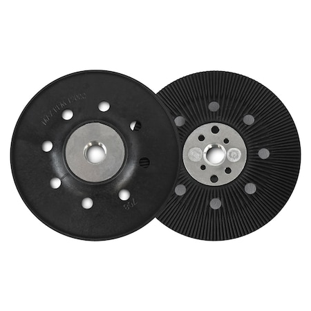 Flexovit Sk5055 5 X 5/8 Backing Pad Firm W/Cooling Ribs SK5055